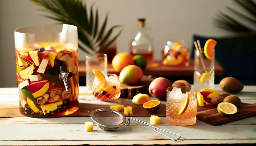 Lav dine egne rominfusioner med frisk frugt