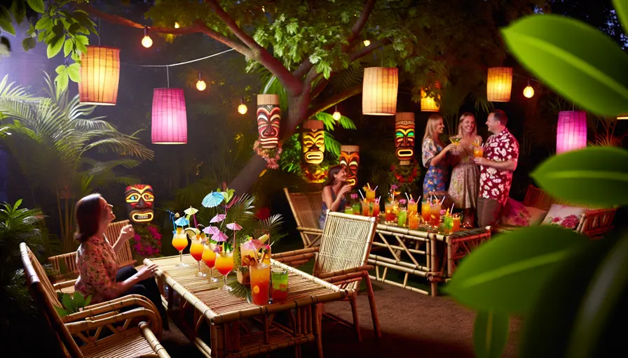 Sådan skaber du en tiki-fest med tropisk stemning og stil