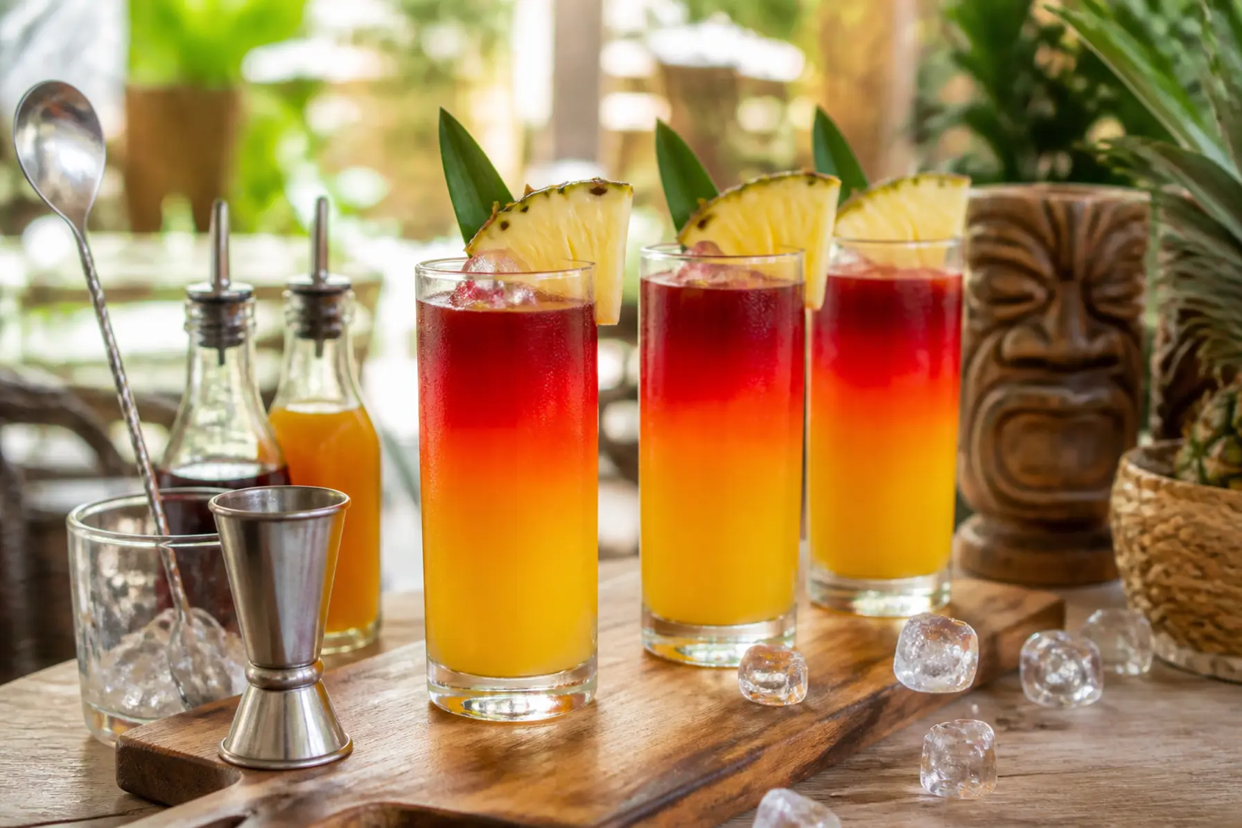 Sådan flyder du lag i en drink med densitet