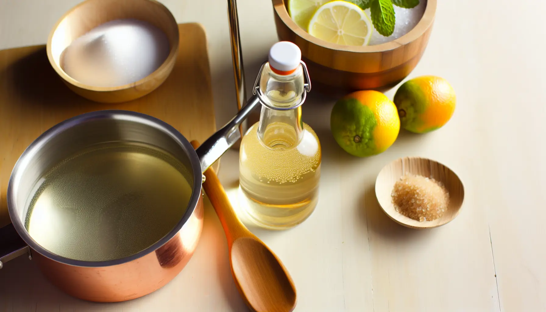 Sådan laver du din egen simple syrup til tropiske drinks