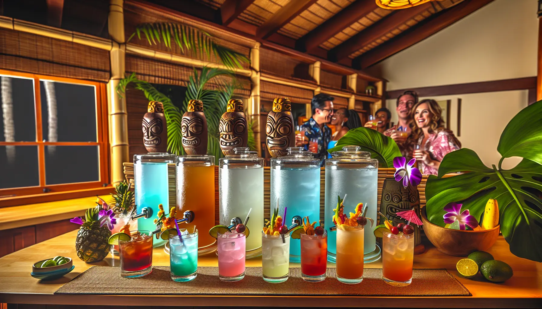 Sådan serverer du tiki-drinks til mange gæster på samme tid