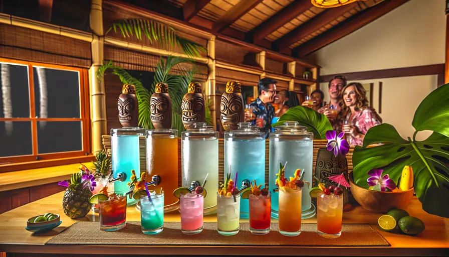 Sådan serverer du tiki-drinks til mange gæster på samme tid