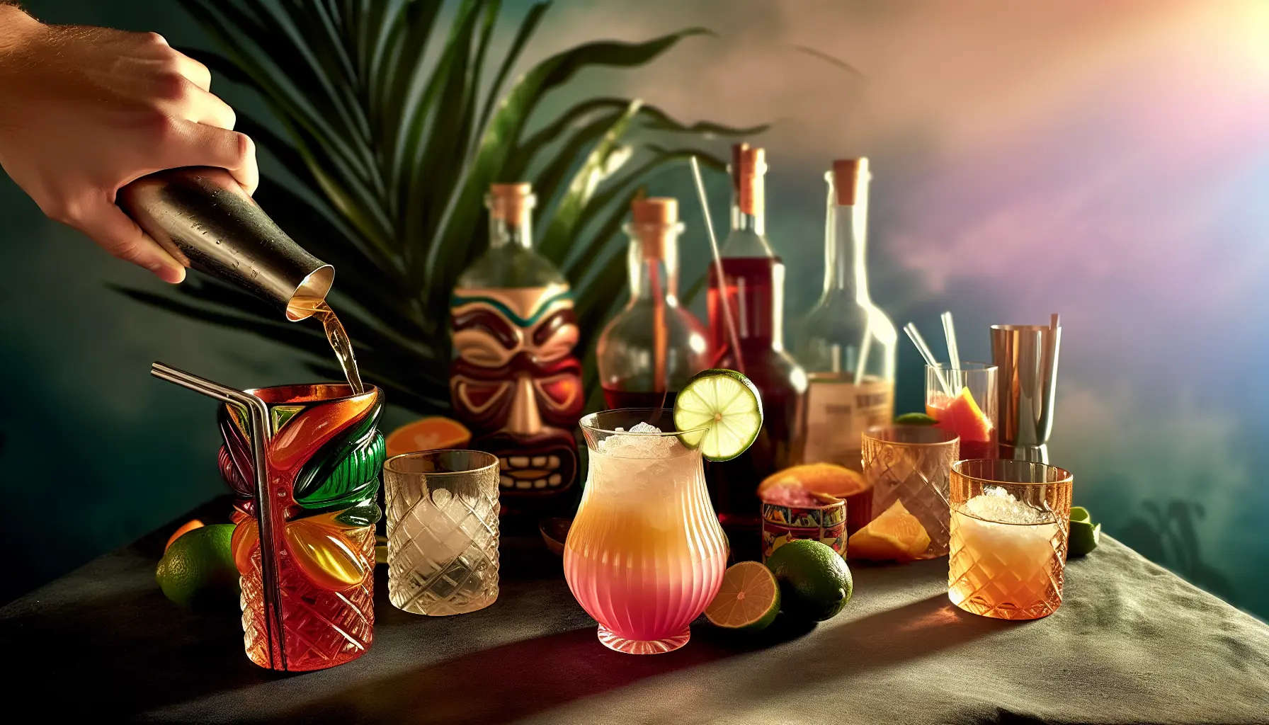 Sørg for balancen: Syre, sødme og styrke i tiki-cocktails