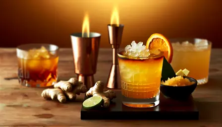 Amber Citrus Torches