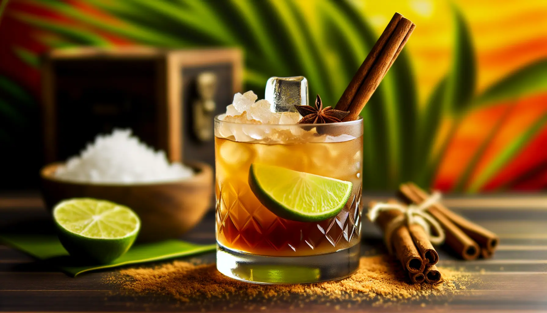 Amber Spice Voyage cocktail