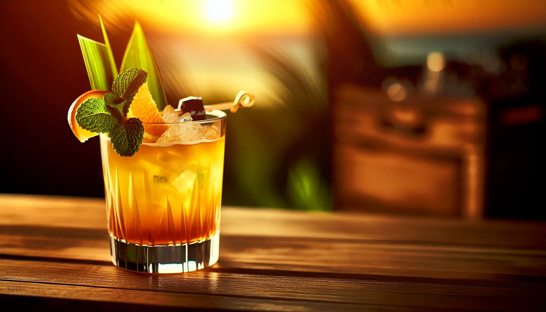 Amber Sunset Runner