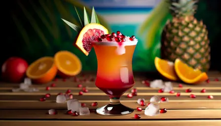 Crimson Citrus Tangle
