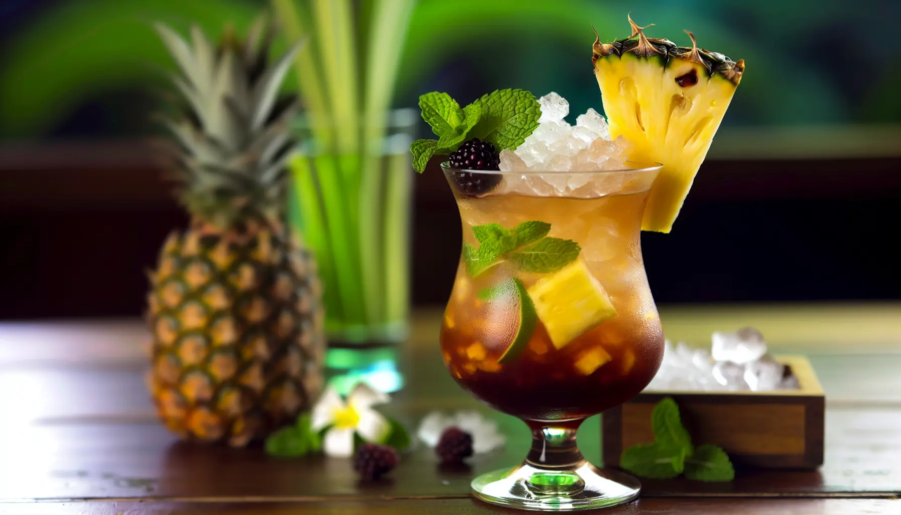 Dusky Pineapple Rhum Runner