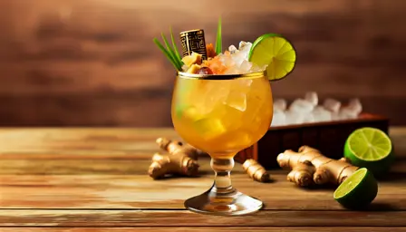Golden Lantern Cove cocktail