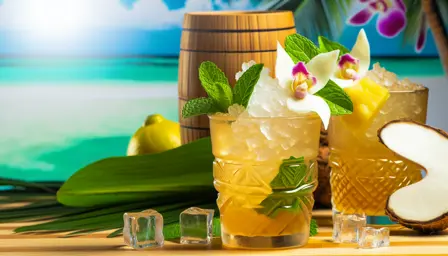 Golden Orchid Punch