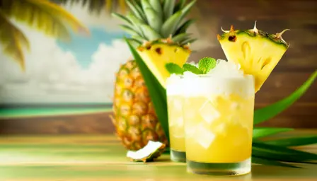 Golden Pineapple Coconut Smash