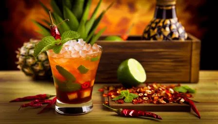 Jungle Flame Elixir cocktail