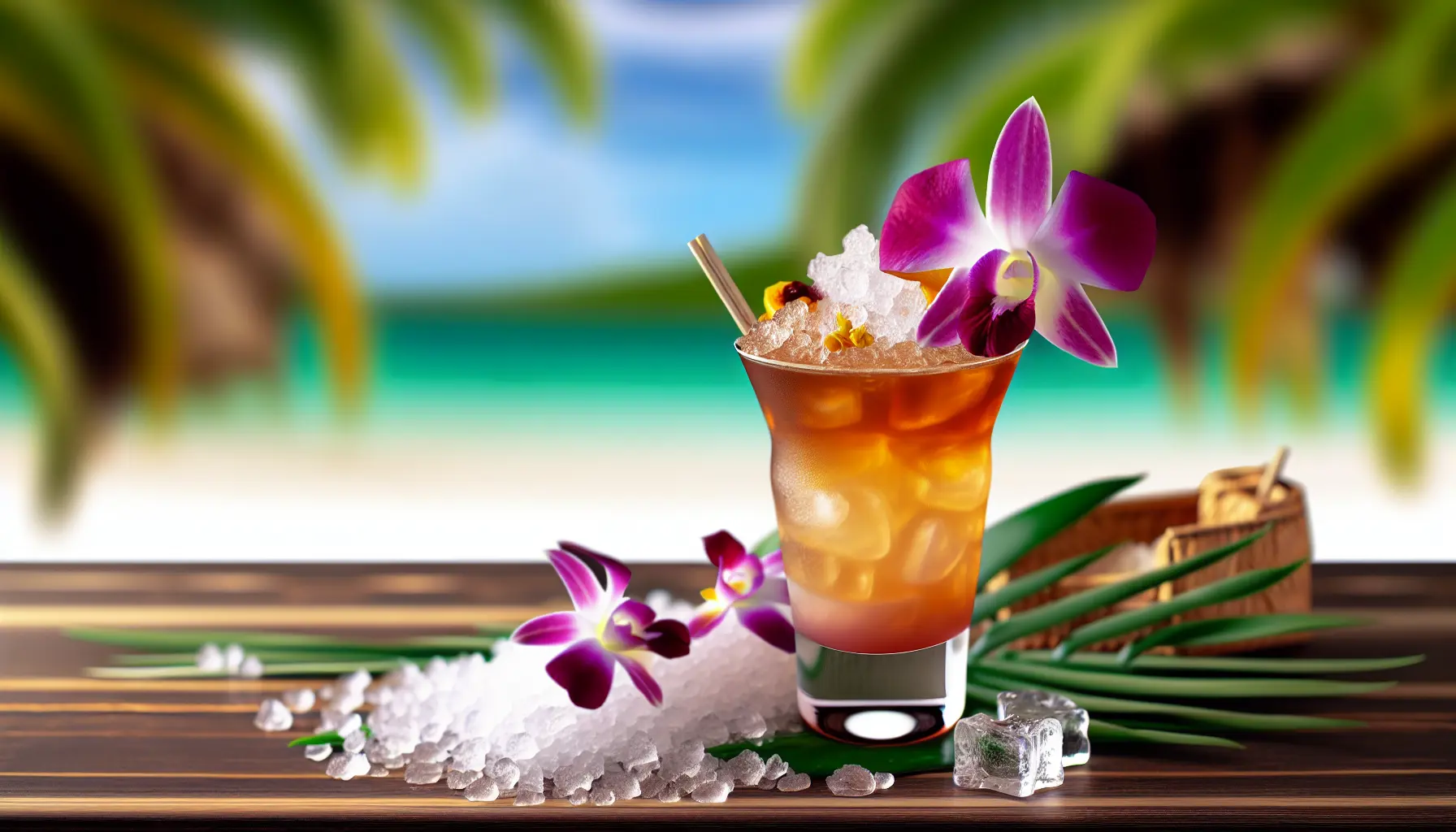 Lava Orchid Serenade Cocktail