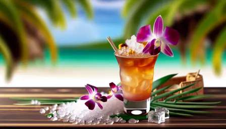 Lava Orchid Serenade Cocktail
