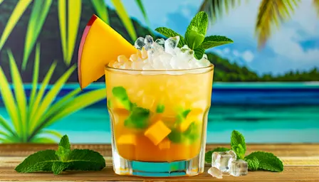 Mango Lagoon Swizzle