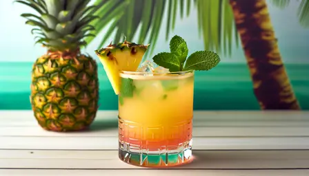 Pineapple Lei Chill cocktail