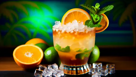 Radiant Citrus Tempest