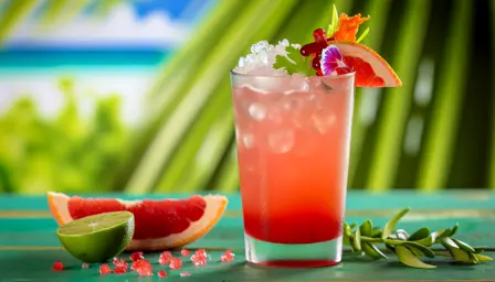 Ruby Reef Breeze cocktail