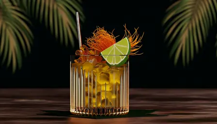 Saffron Reef Highball