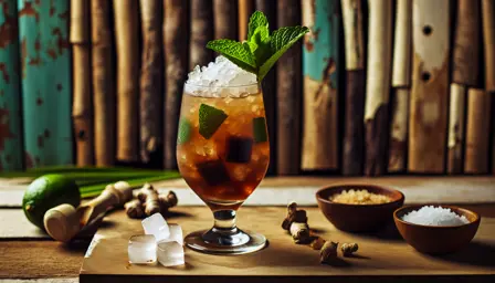 Spiced Calypso Swizzle