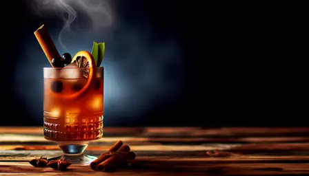 Spiced Ember Isle cocktail
