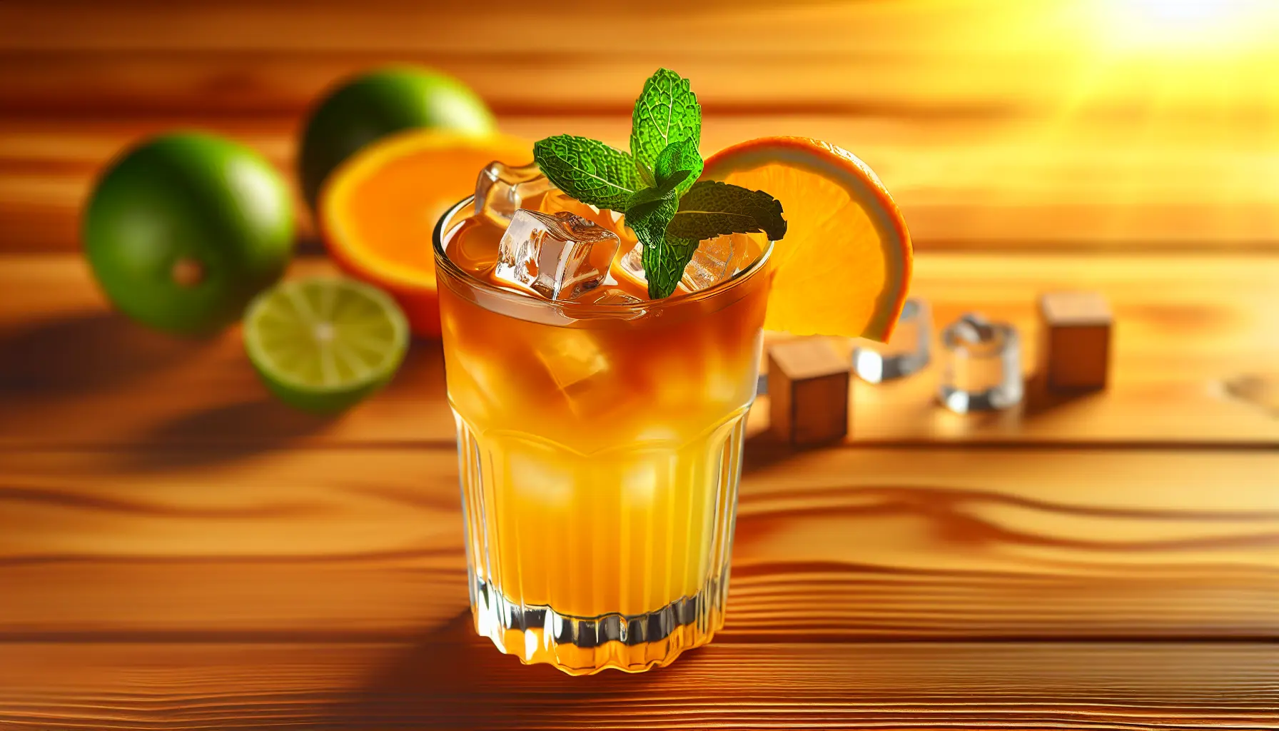Sunlit Amber Voyage
