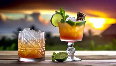 Sunset Cove Swizzle