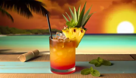 Sunset Palmera Punch