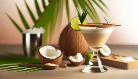 Velvet Coconut Isle cocktail