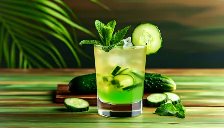Verdant Garden Glow cocktail