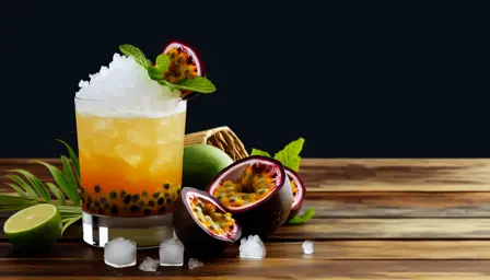 Volcanic Lei Crush cocktail